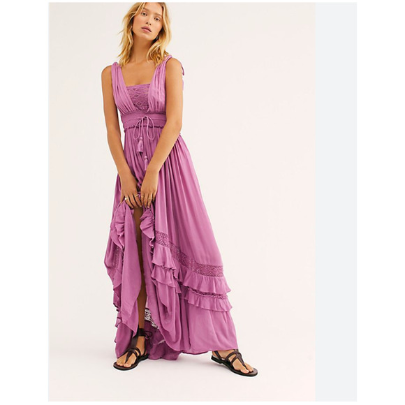 Free People Dresses & Skirts - Free People Santa Maria Maxi Dress XS NEW